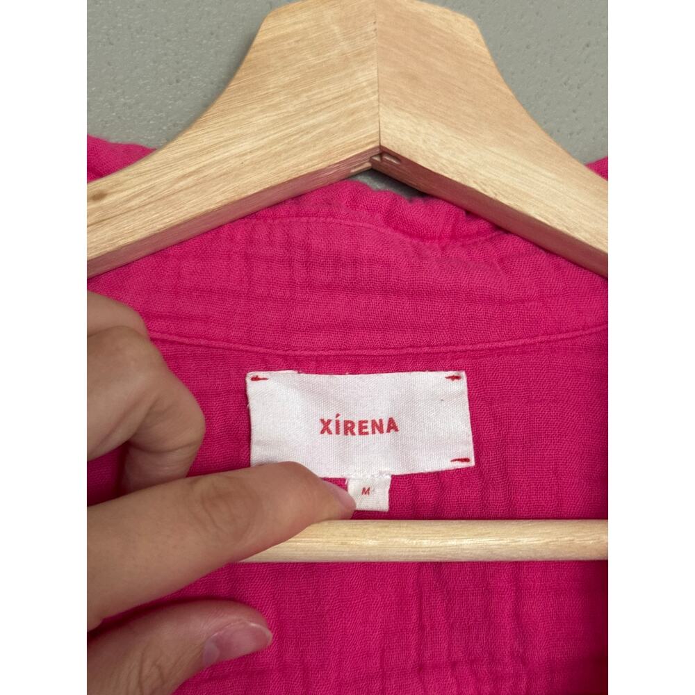 XIRENA Scout Shirt in Pink Sunrise Size Medium - Picture 6 of 9